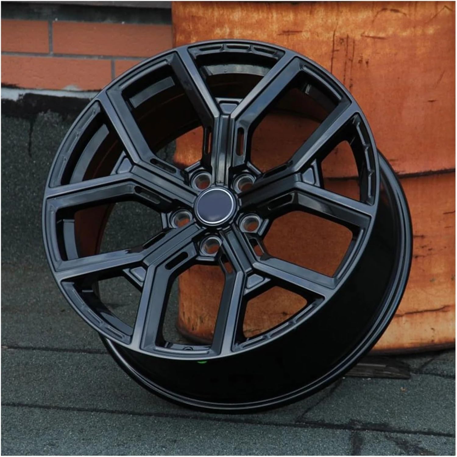 Pack 4 jantes neuves gloss Black DEFENDER 22' Noir 10x22"